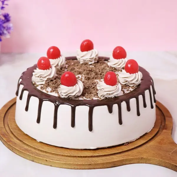 Eggless Black Forest Cake